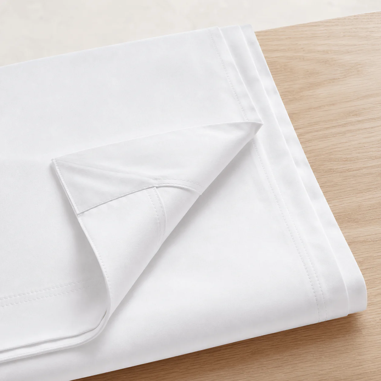 Hemmed Pillowcase Set construction view