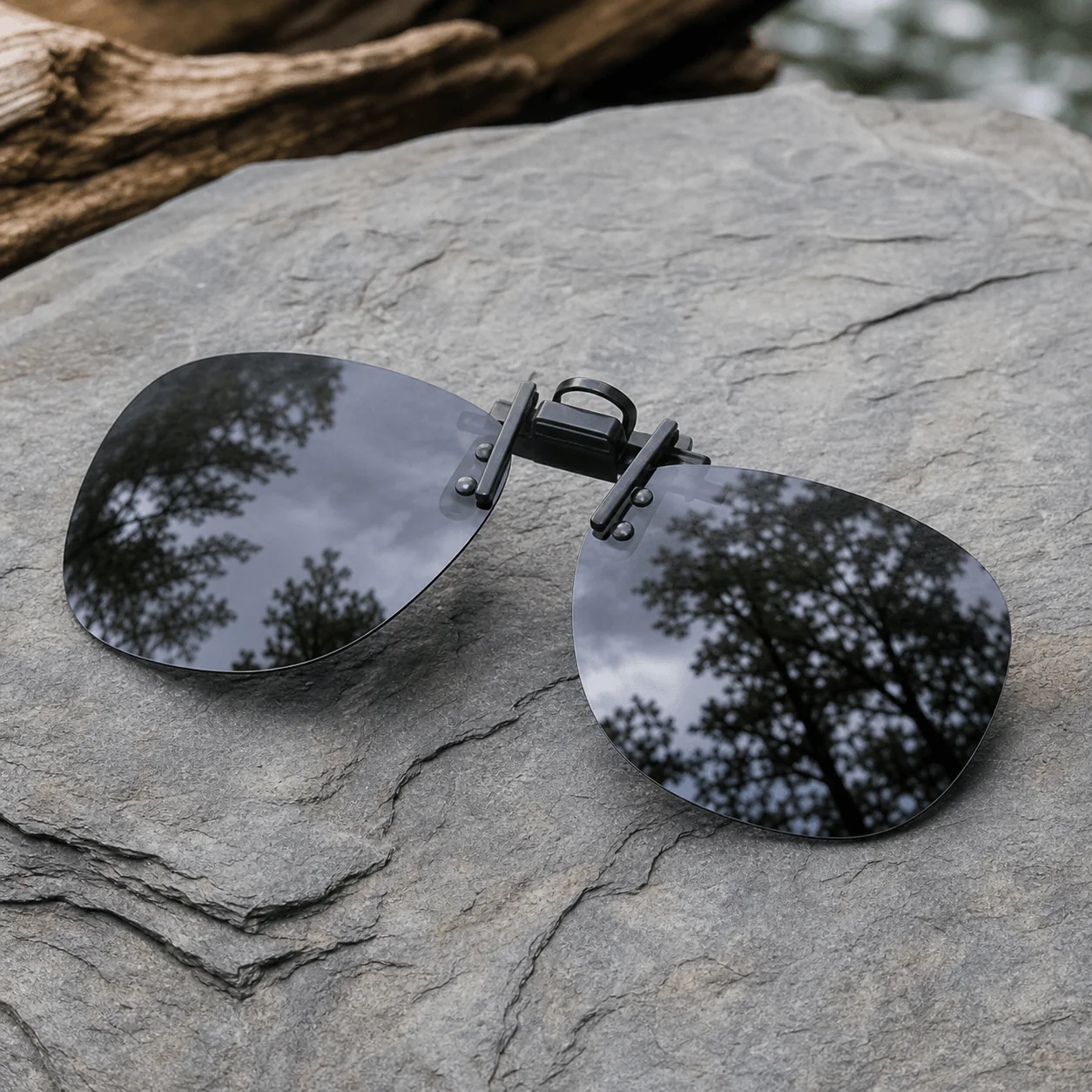 TrailClip Polarized Lens lifestyle view