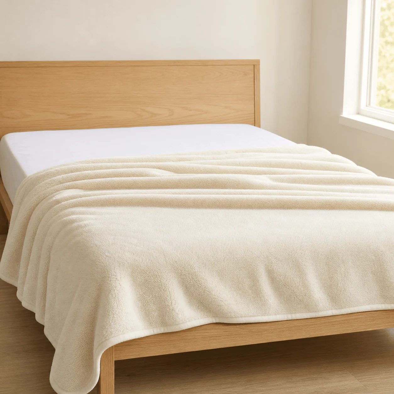 Winter Plush Blanket lifestyle view